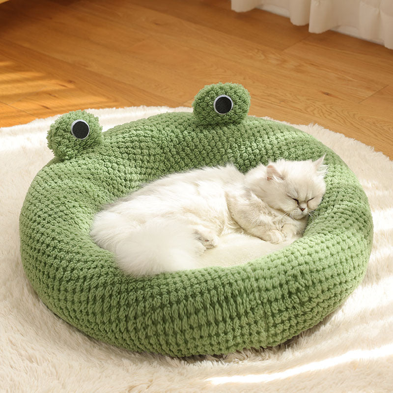 Frog Series Plush Pet House